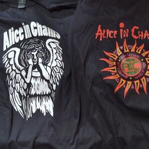 Alice in chains 2 shirts